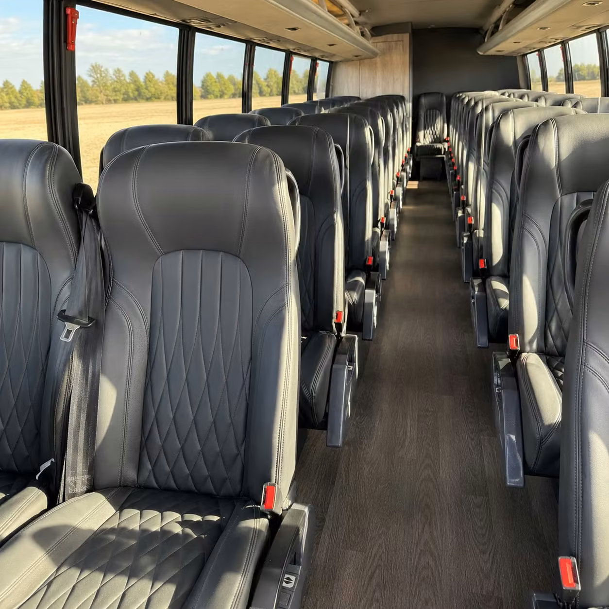 25 passenger minibus inside