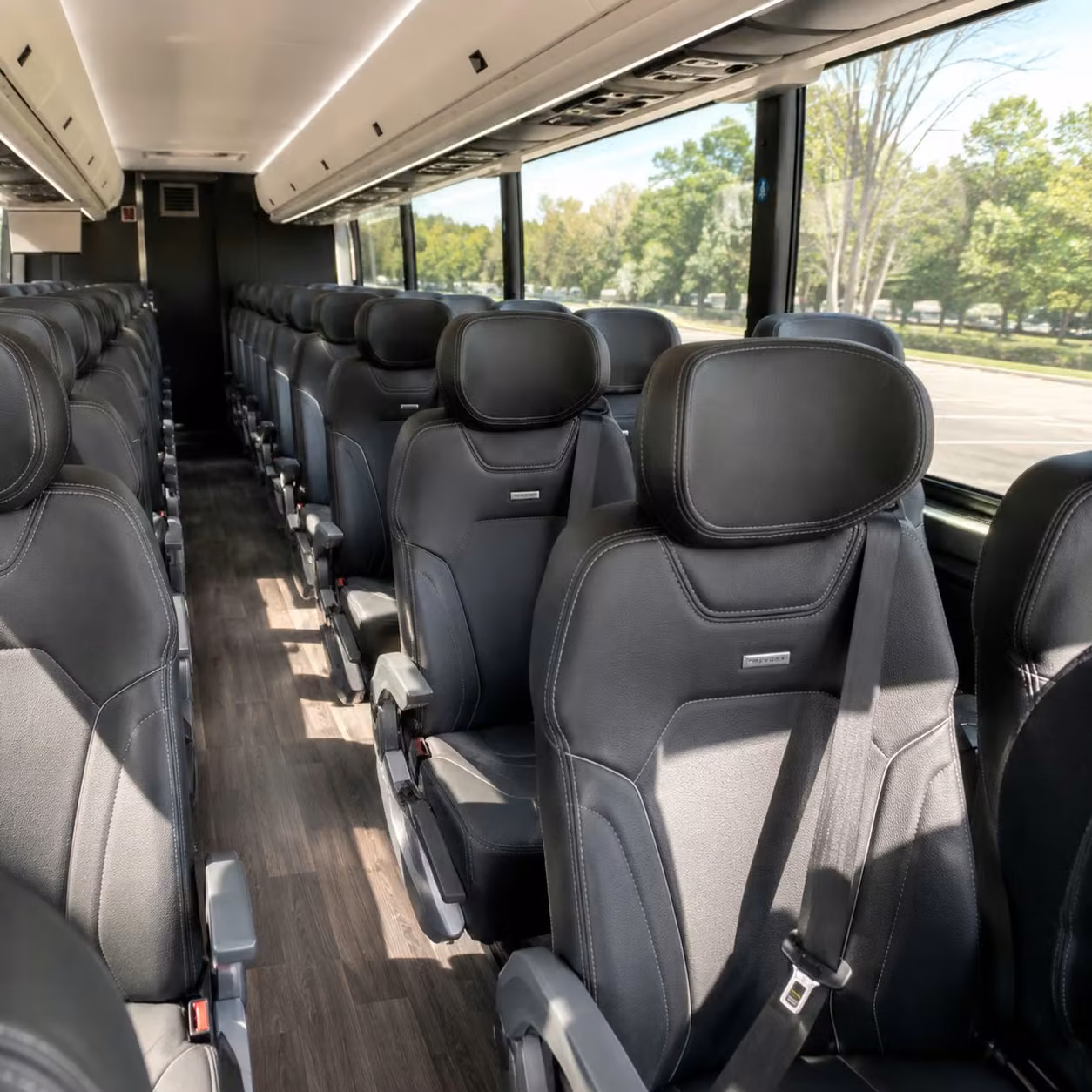 full size charter buses for large jurupa valley prom groups and school organized transportation