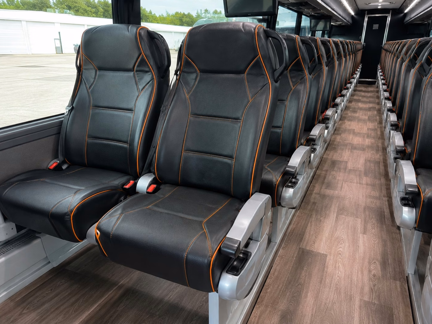 jurupa valley charter bus rental interior