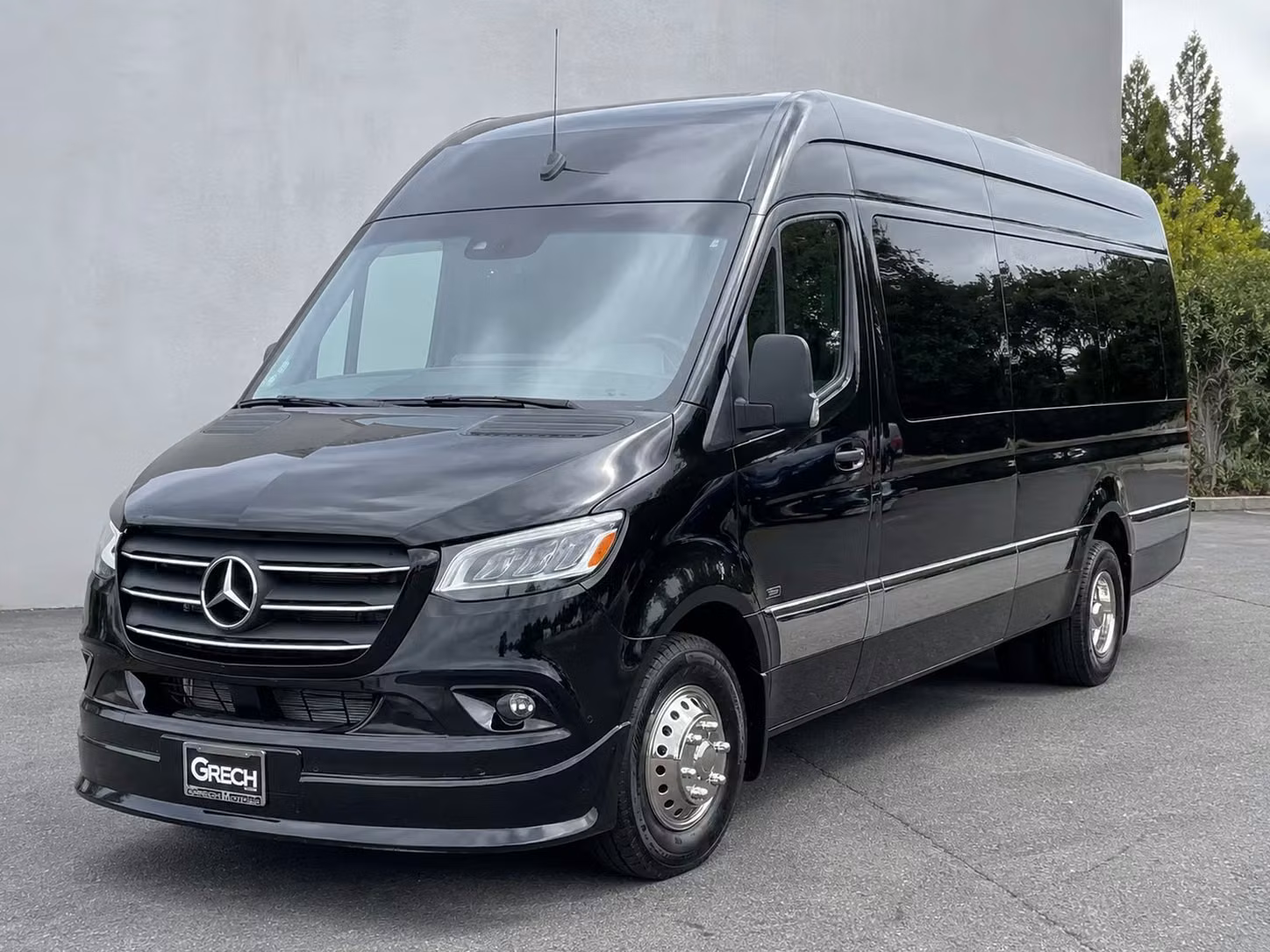 sprinter van with driver